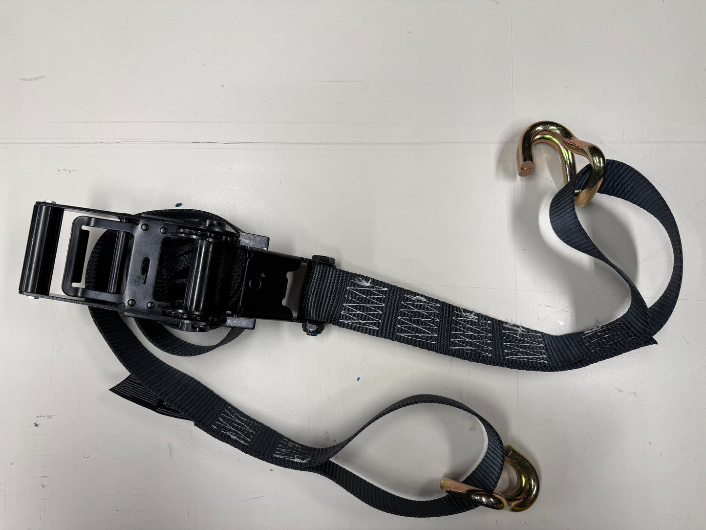 2” Ratchet Strap : Black Ice Edition