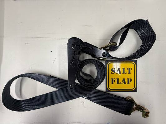 2” Ratchet Strap : Black Ice Edition