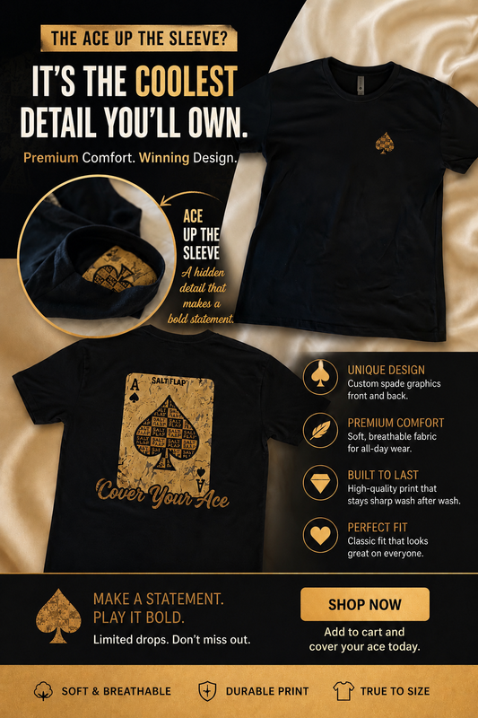 Ace-Up-The-Sleeve T-Shirt